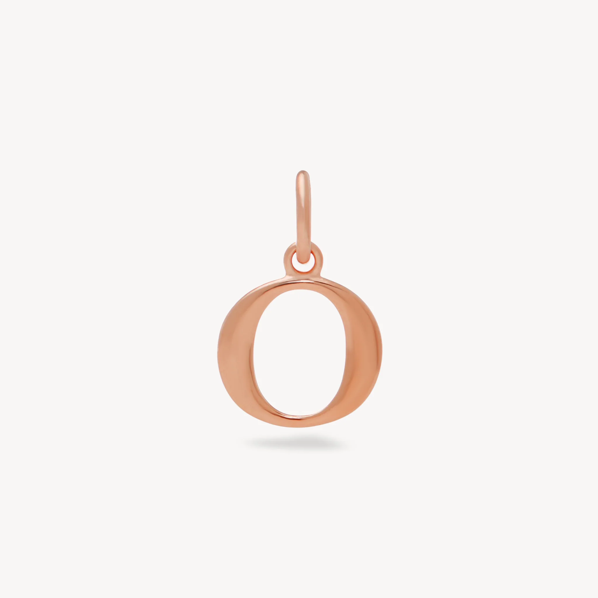 14k Rose Gold Vermeil Letter Necklace - Image 17