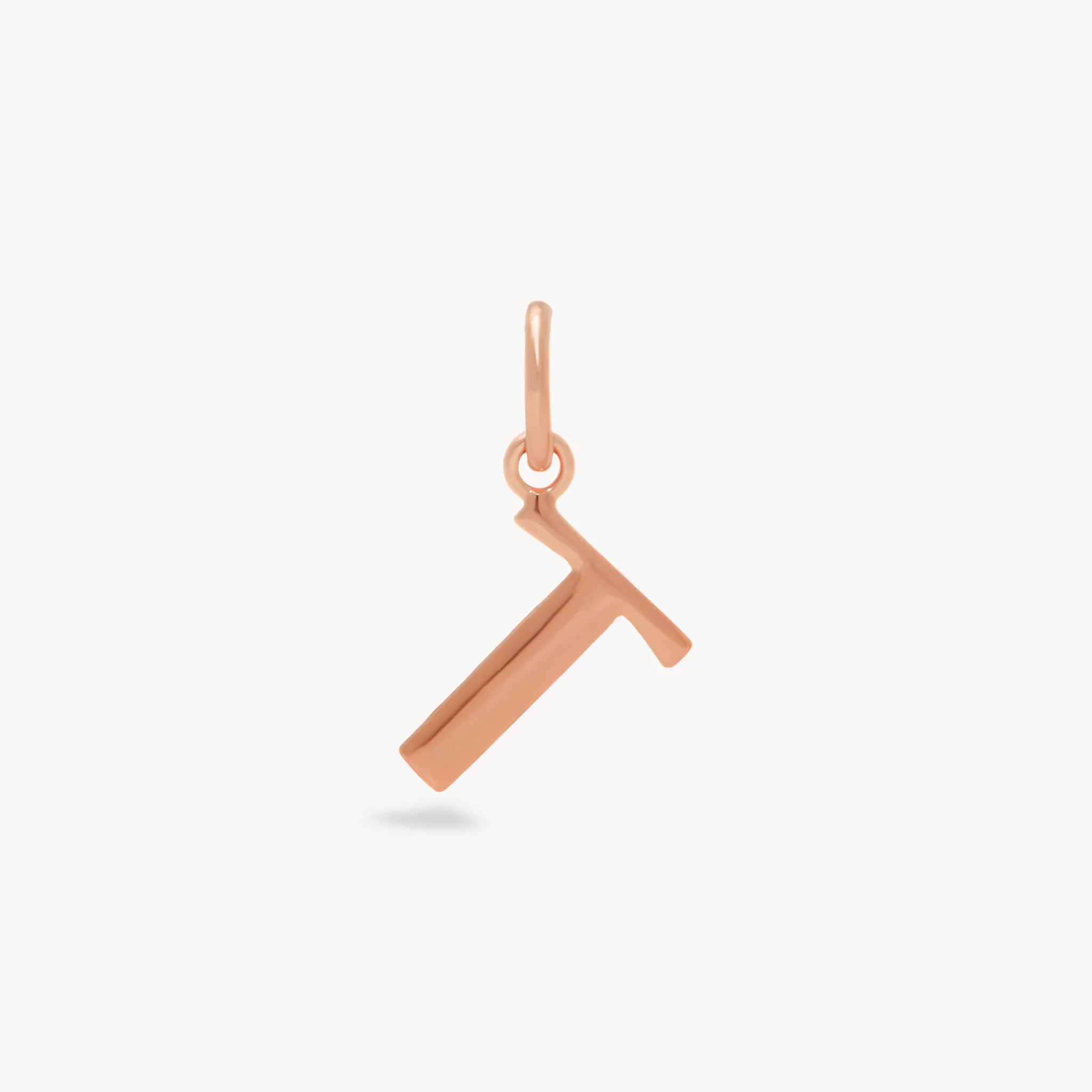 14k Rose Gold Vermeil Letter Necklace - Image 22