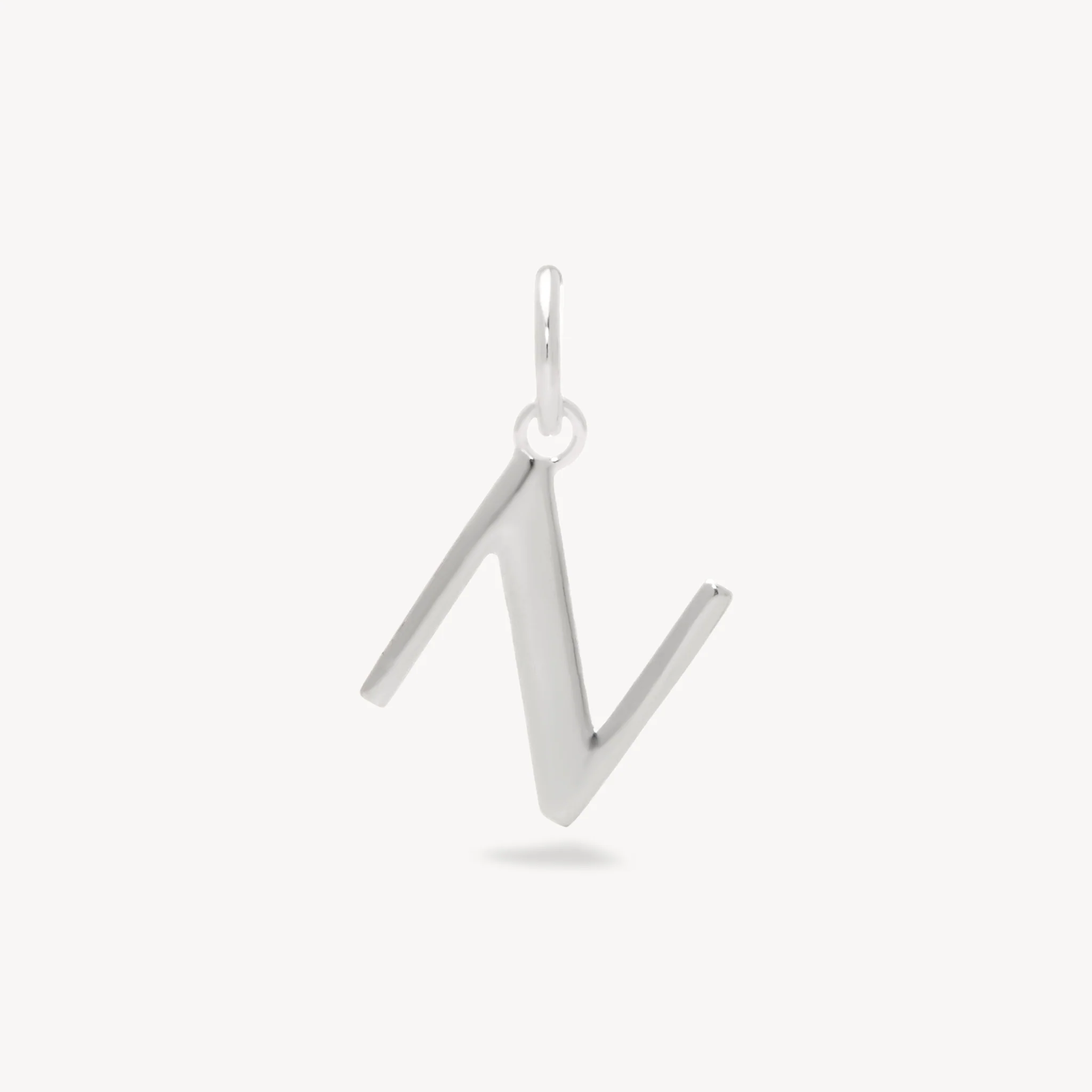 Sterling Silver Letter Necklace - Image 17