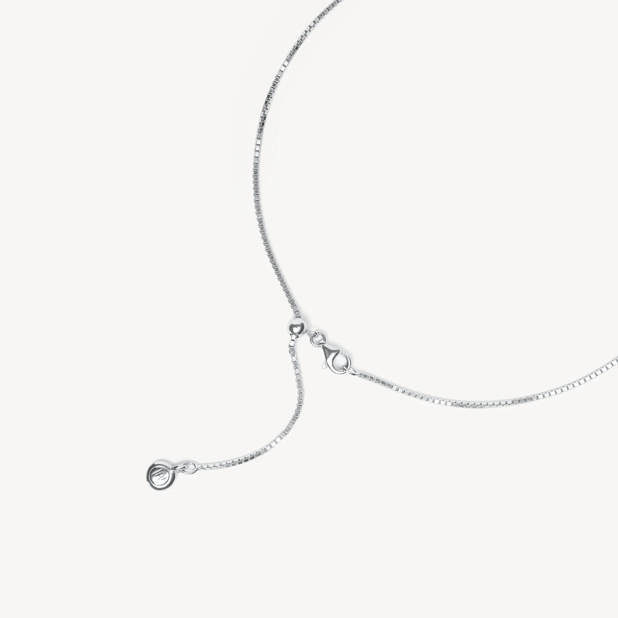Box Chain Slider Necklace - Image 12