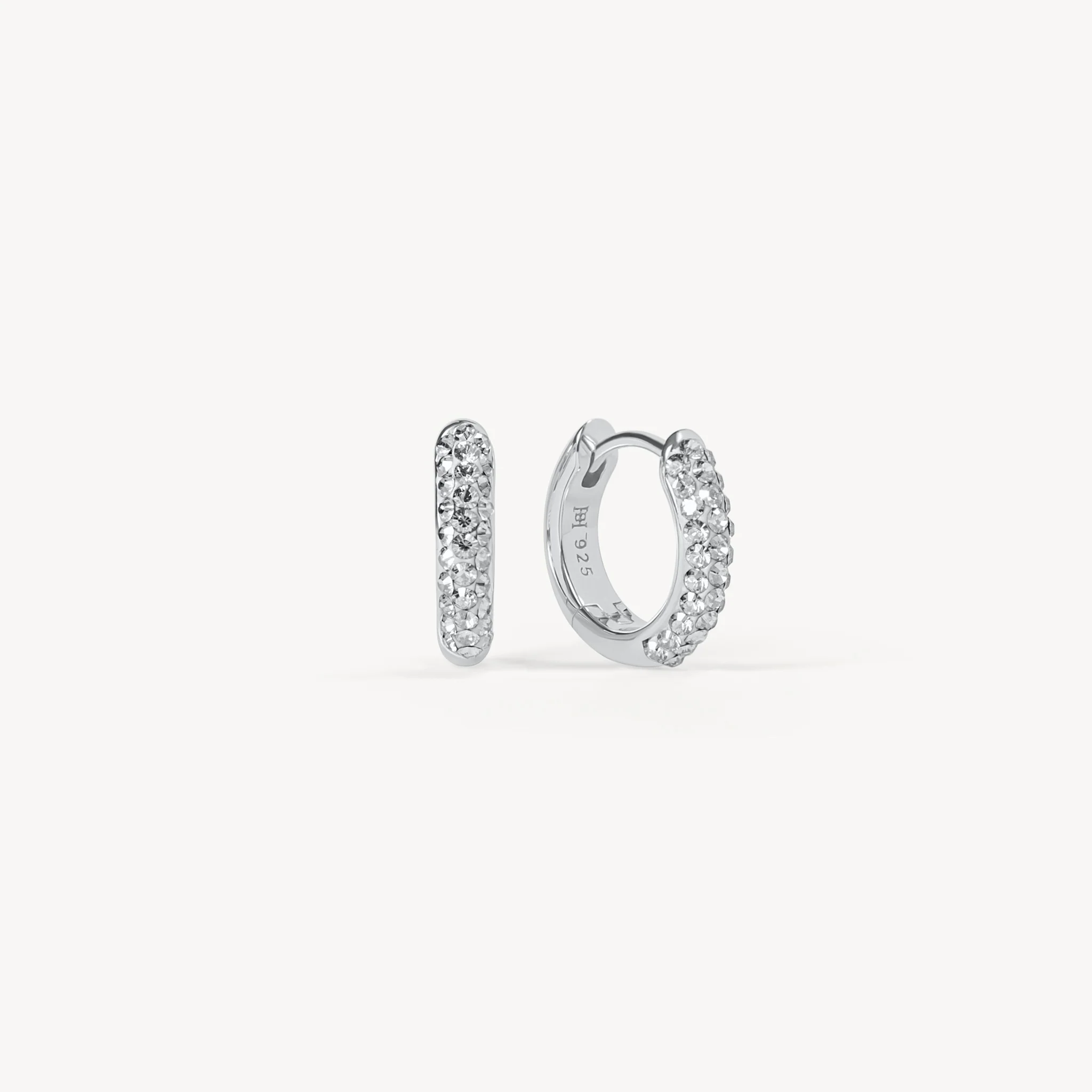 Always On Sparkle Hoop Earrings - Image 11