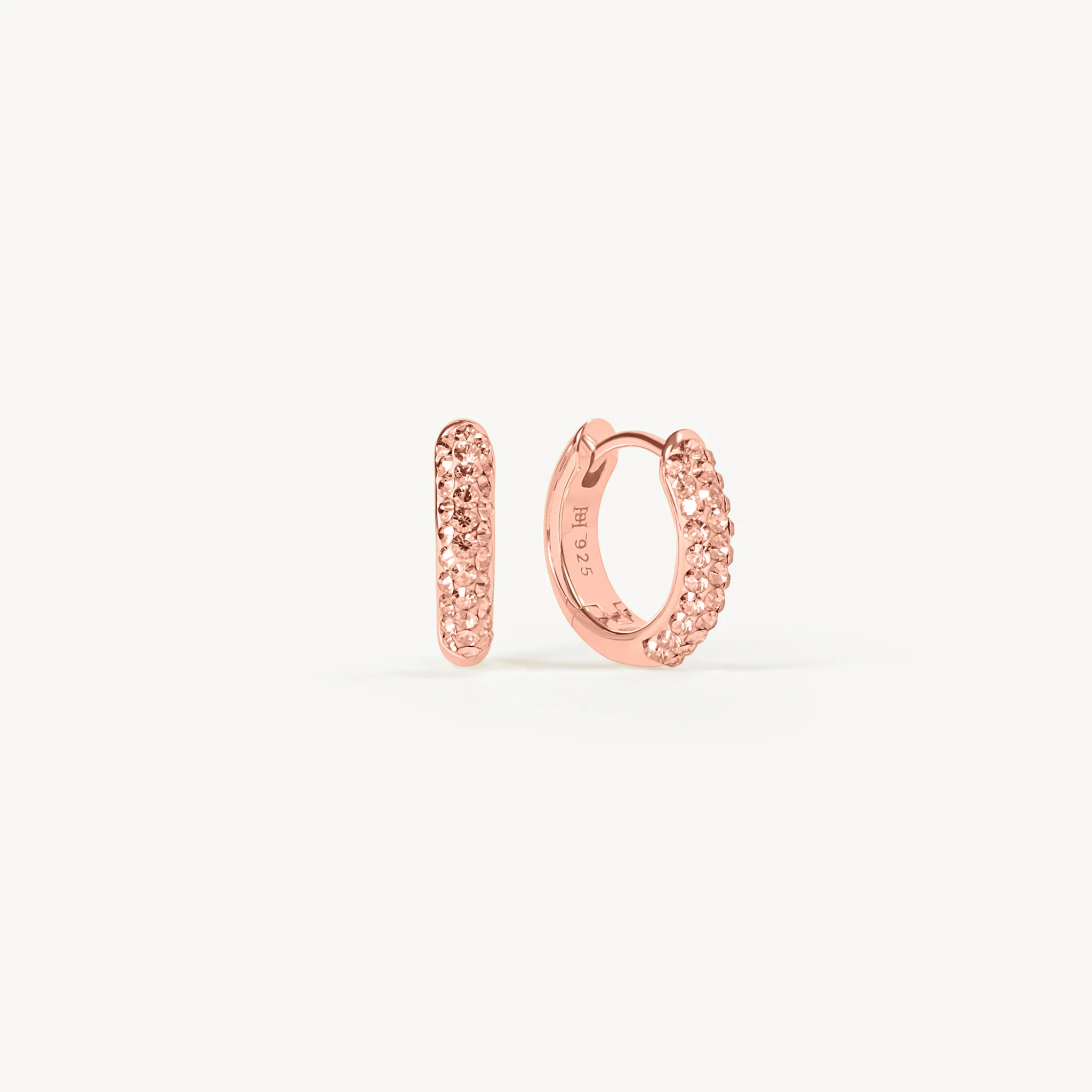 Always On Sparkle Hoop Earrings - Image 15