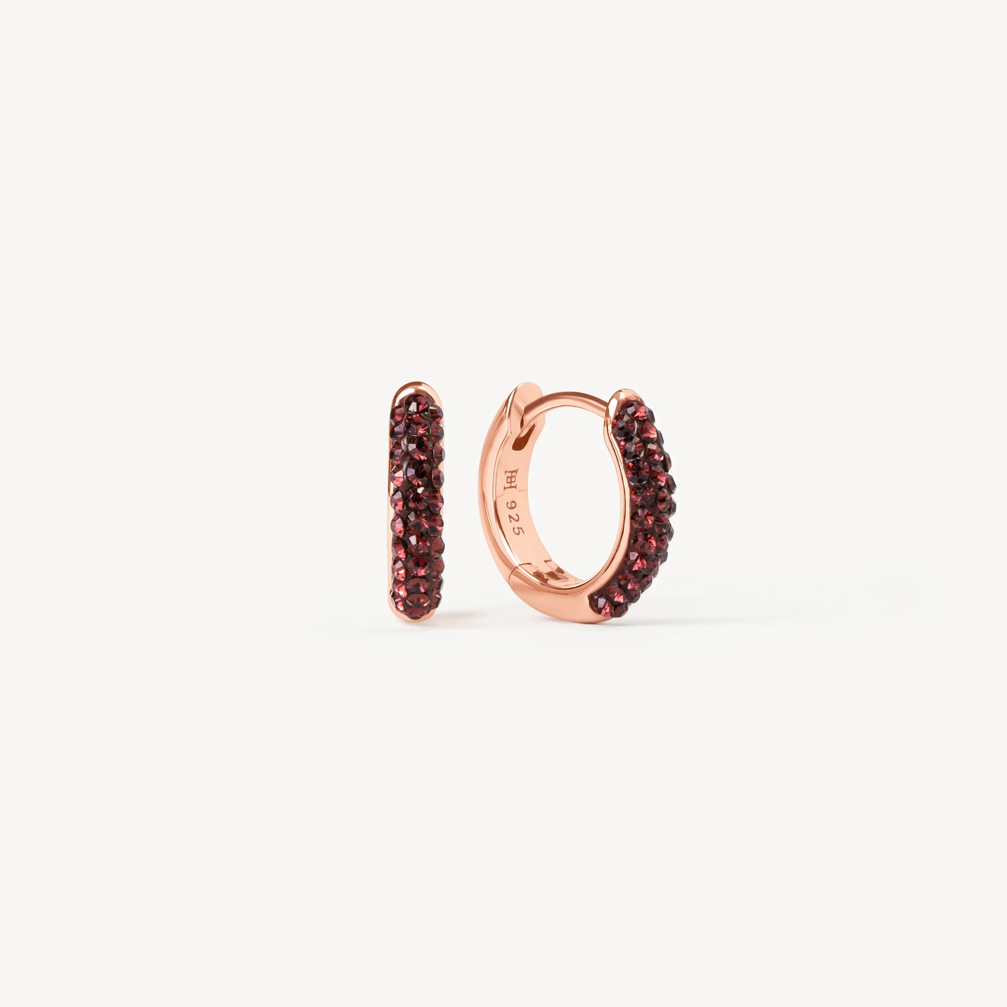 Always On Sparkle Hoop Earrings - Image 20