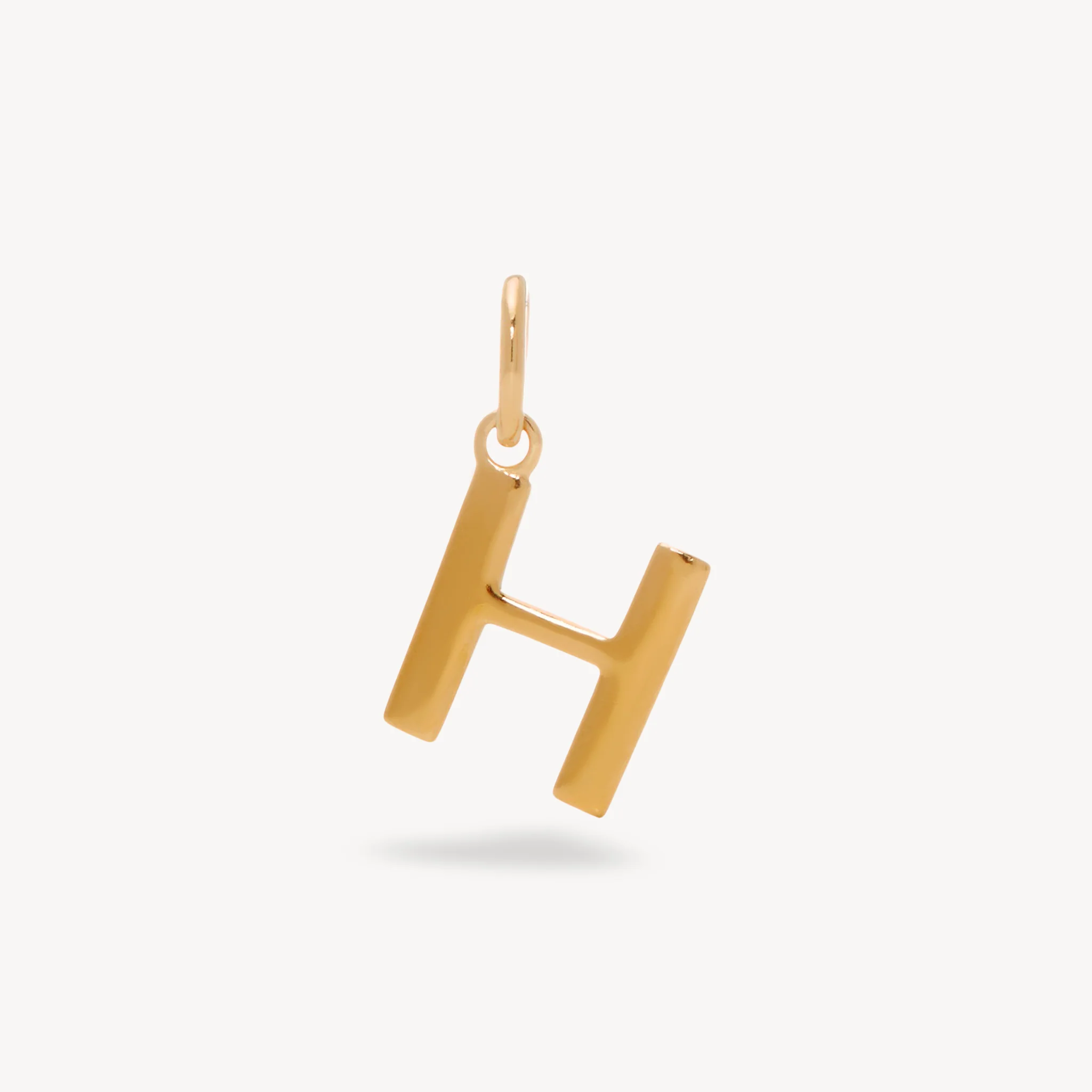 14k Gold Vermeil Letter Necklace - Image 10
