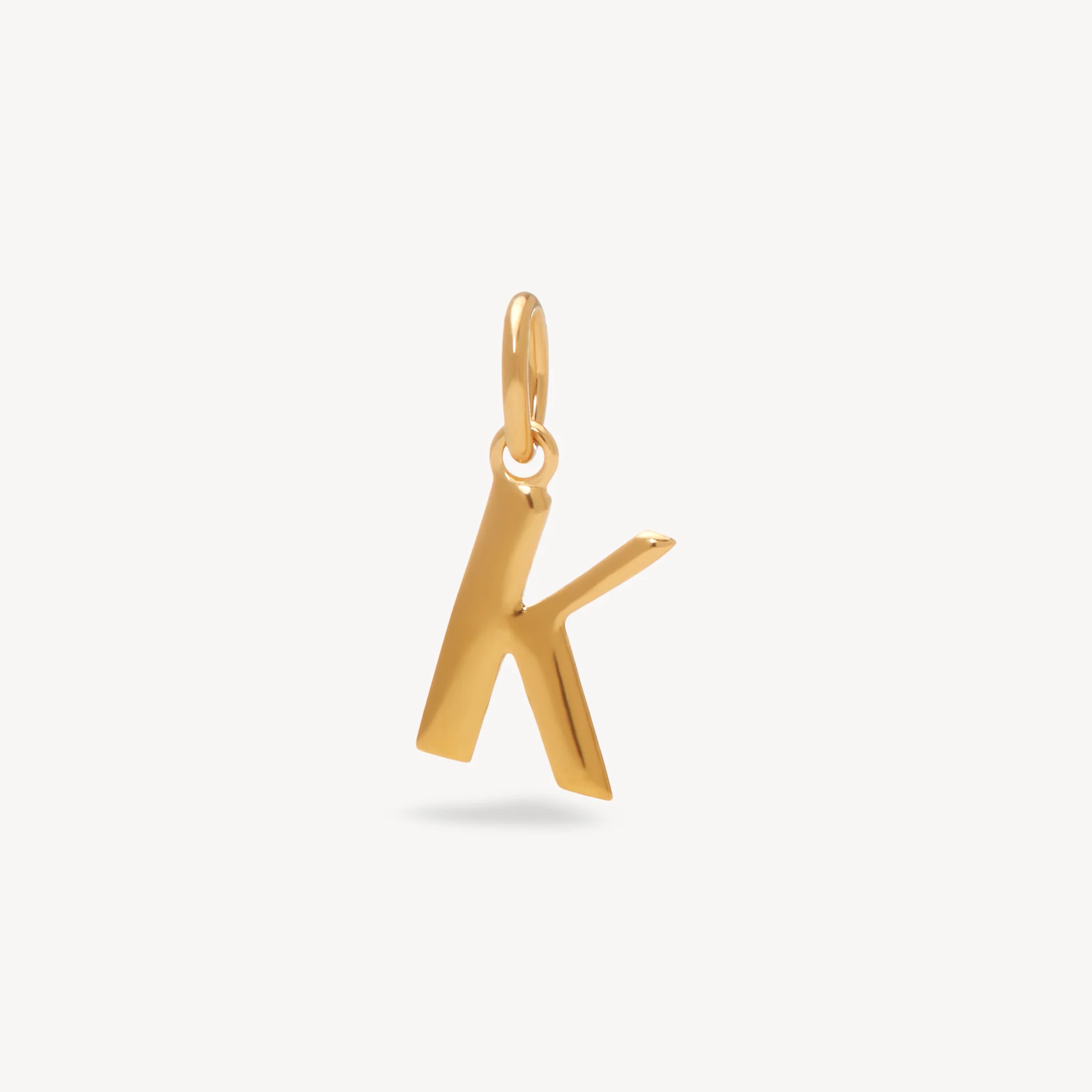 14k Gold Vermeil Letter Charm - Image 14
