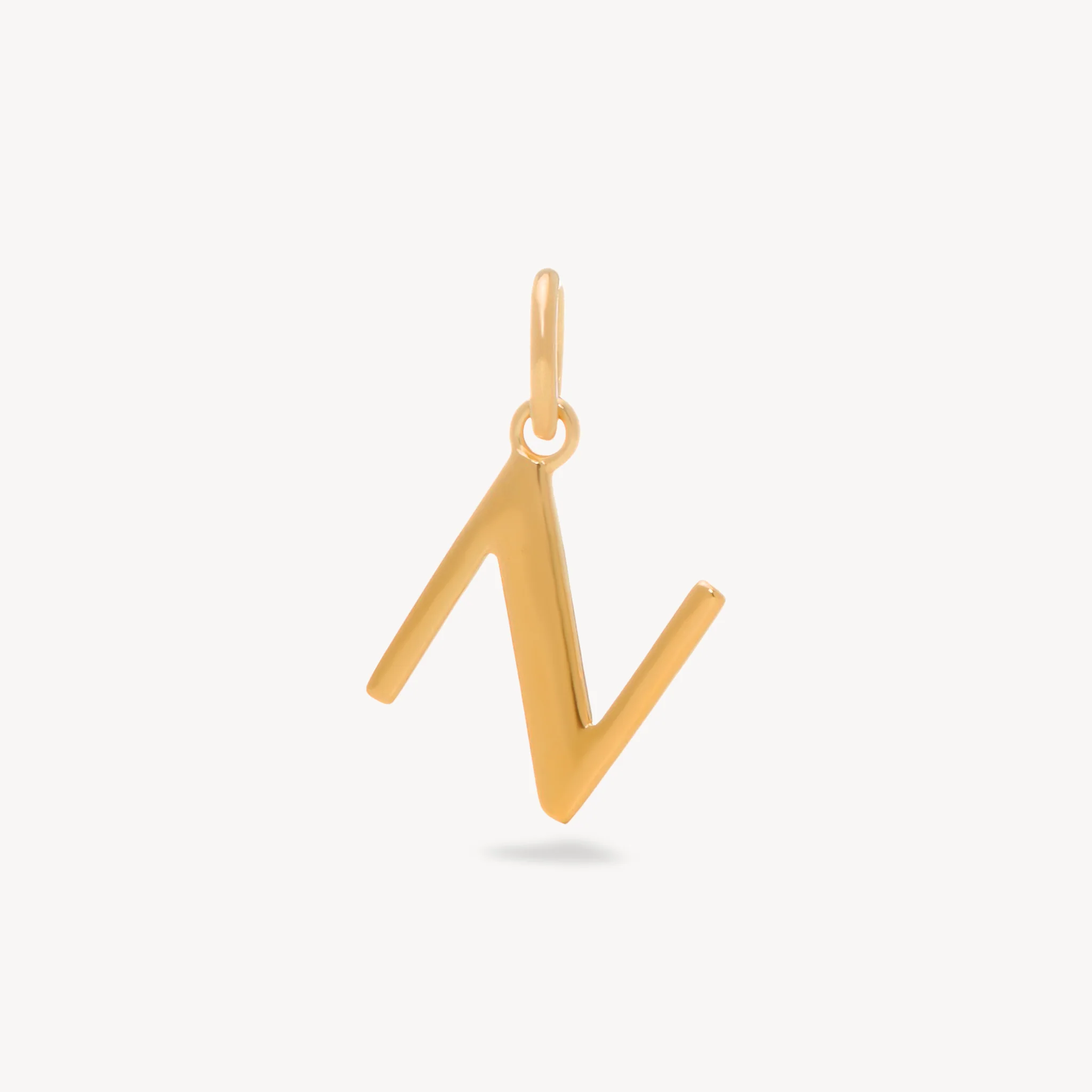 14k Gold Vermeil Letter Charm - Image 17