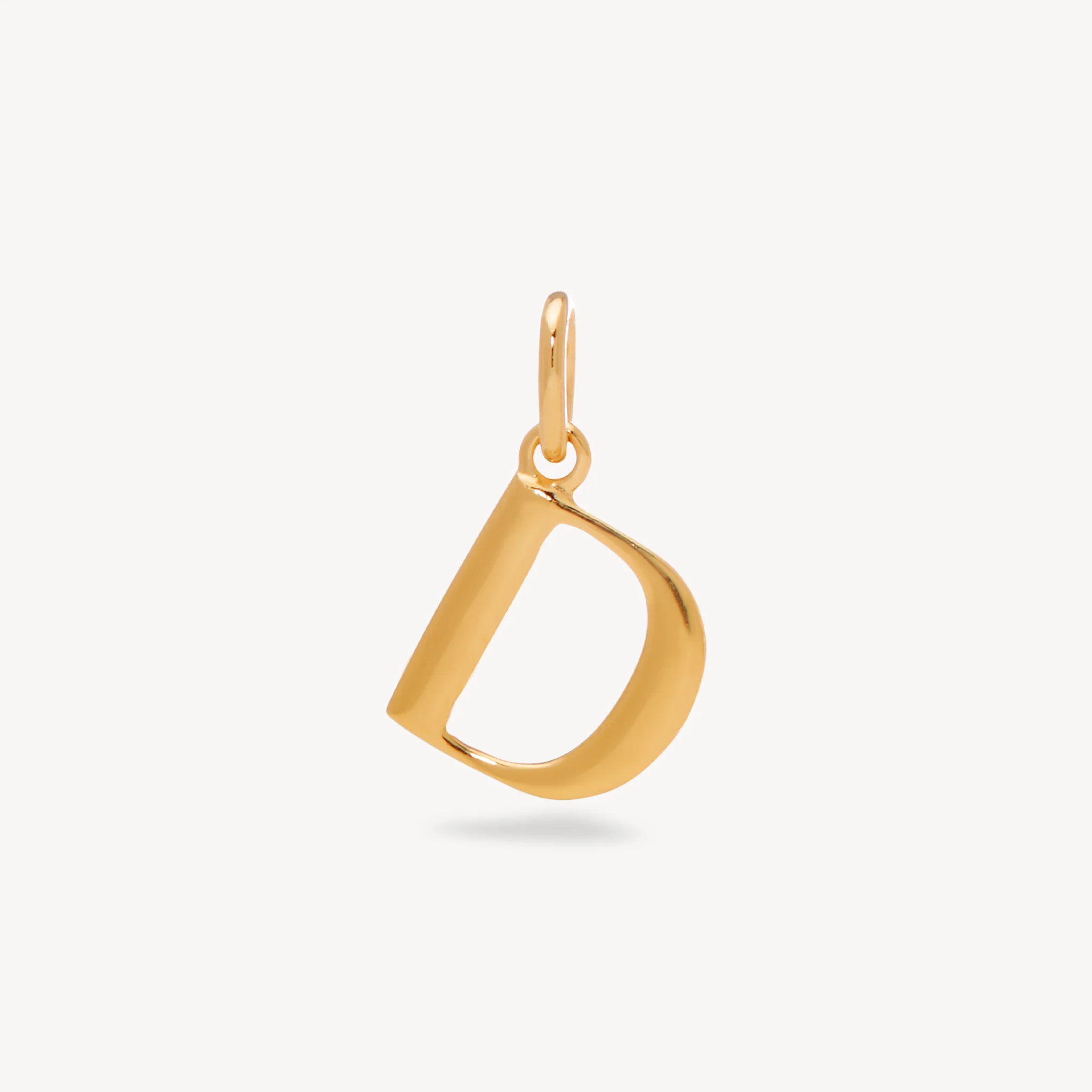 14k Gold Vermeil Letter Charm - Image 7