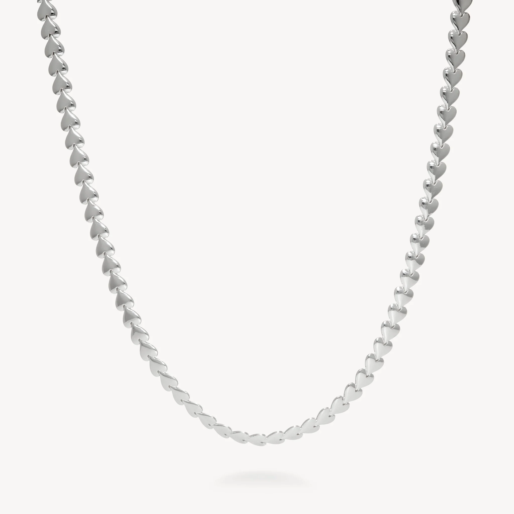 Heart String Chain Necklace - Image 3