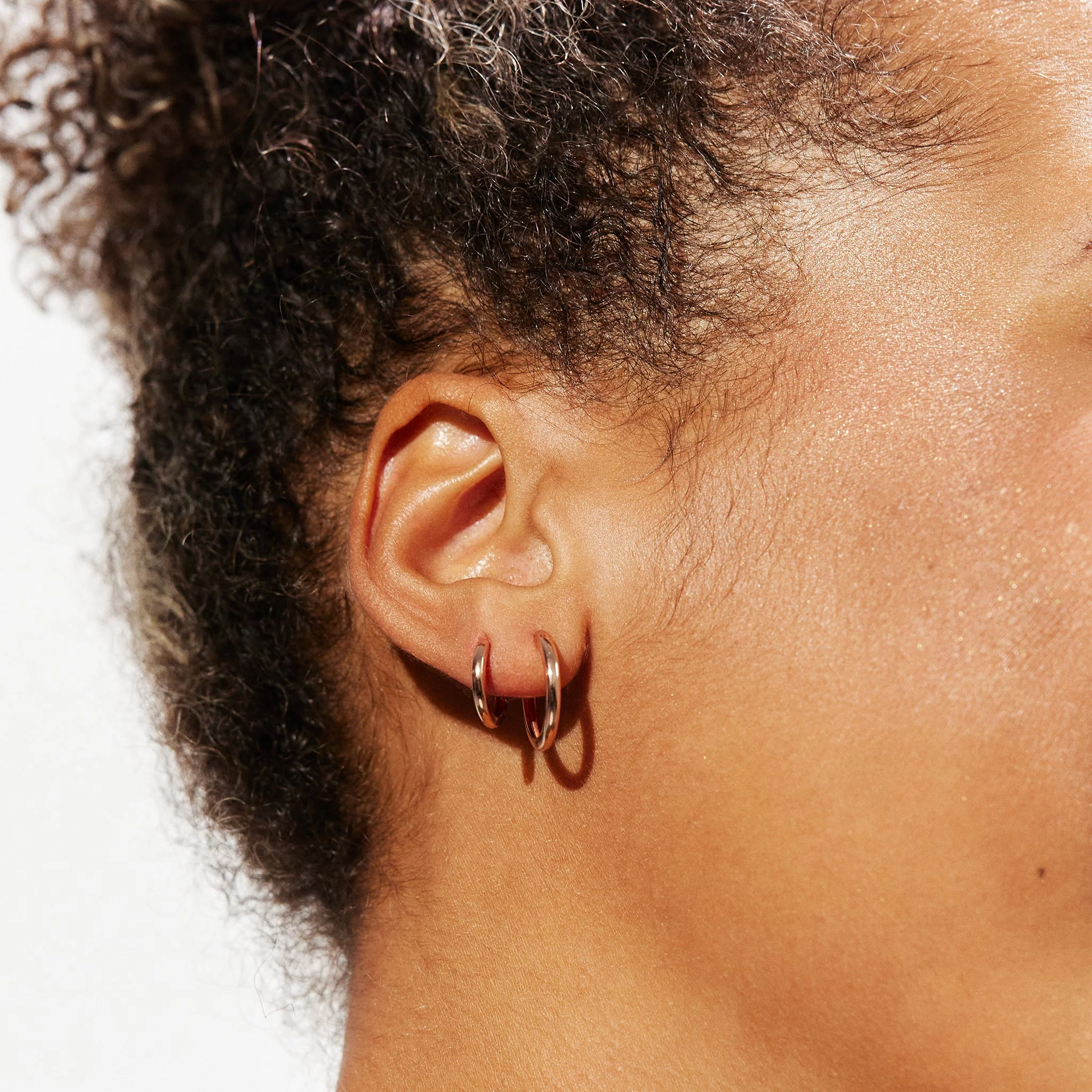 Mini Hoop Earrings - Image 8