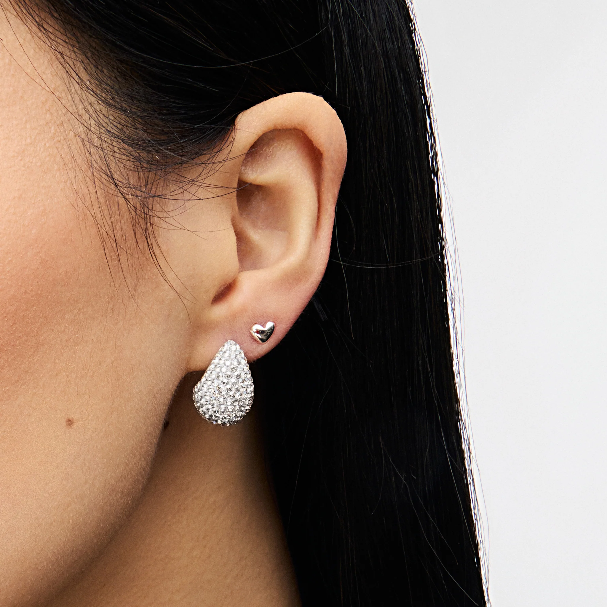Mini Dream Puff Sparkle Stud Earrings - Image 8