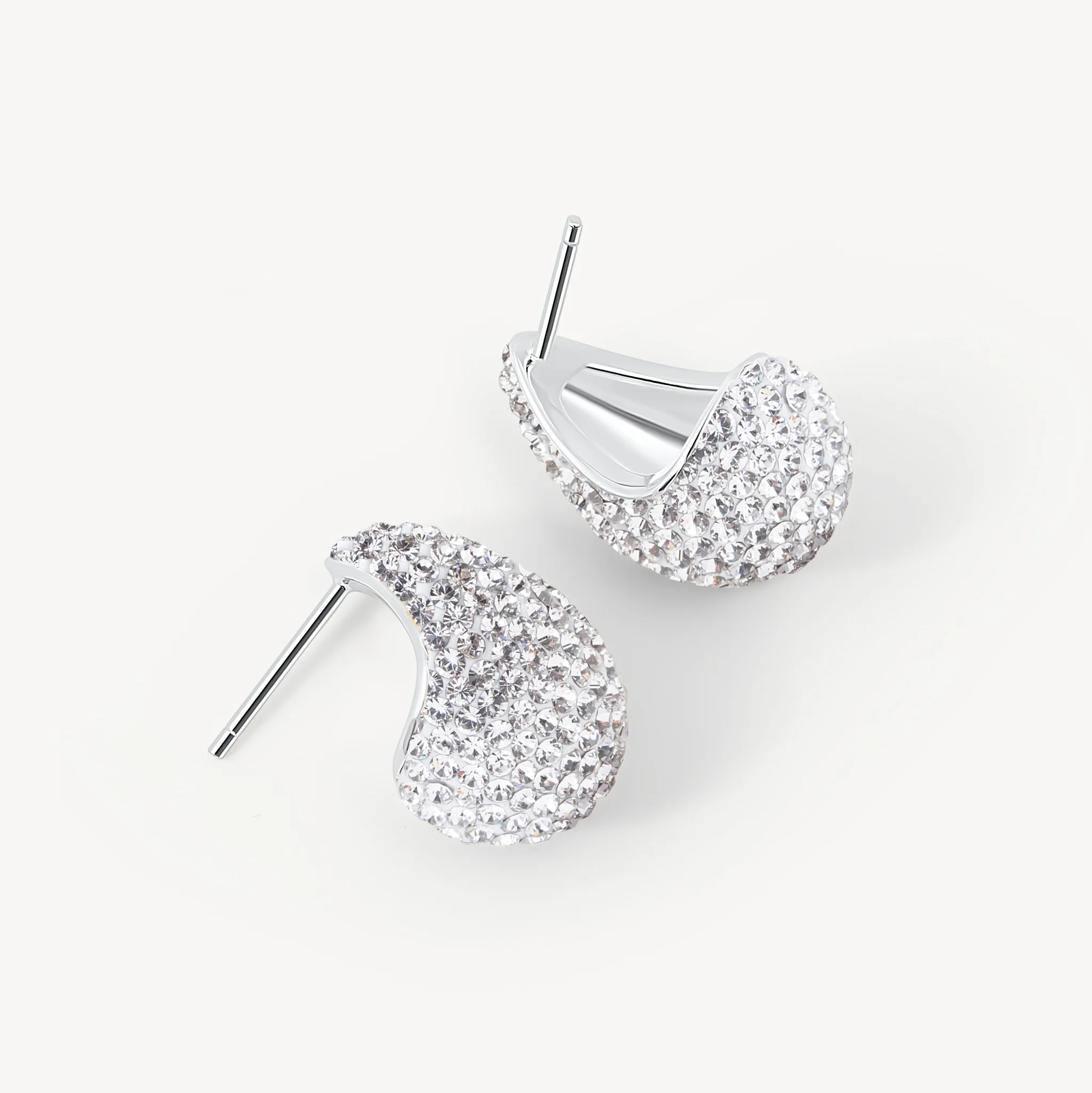 Mini Dream Puff Sparkle Stud Earrings - Image 9