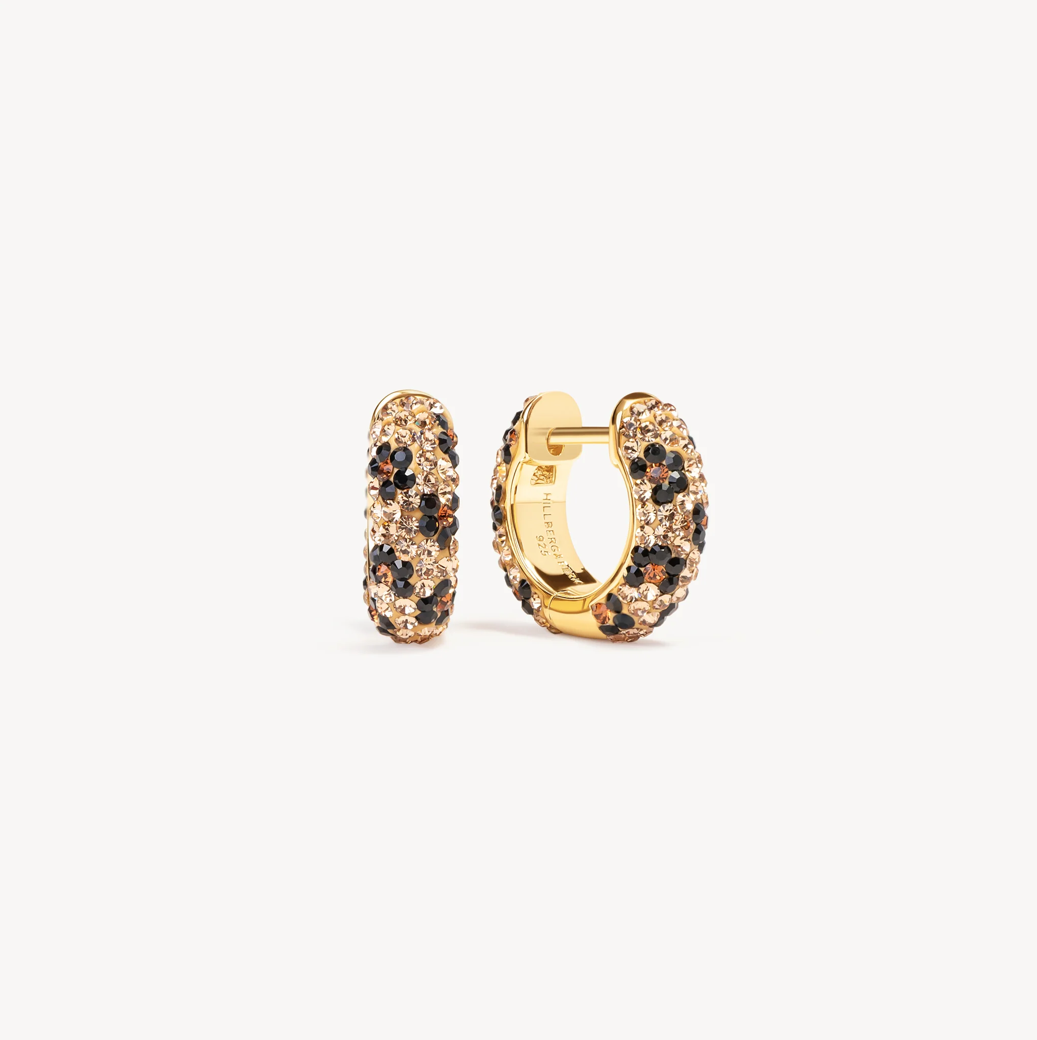 Small Sparkle Hoop Earrings - Image 5
