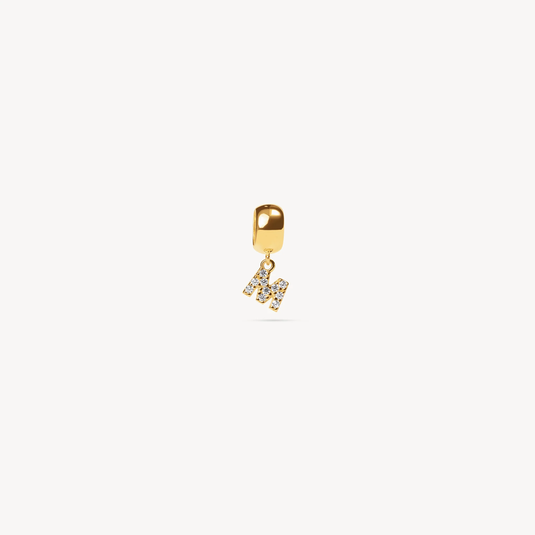 Pavé Letter Bead Charm - Image 10