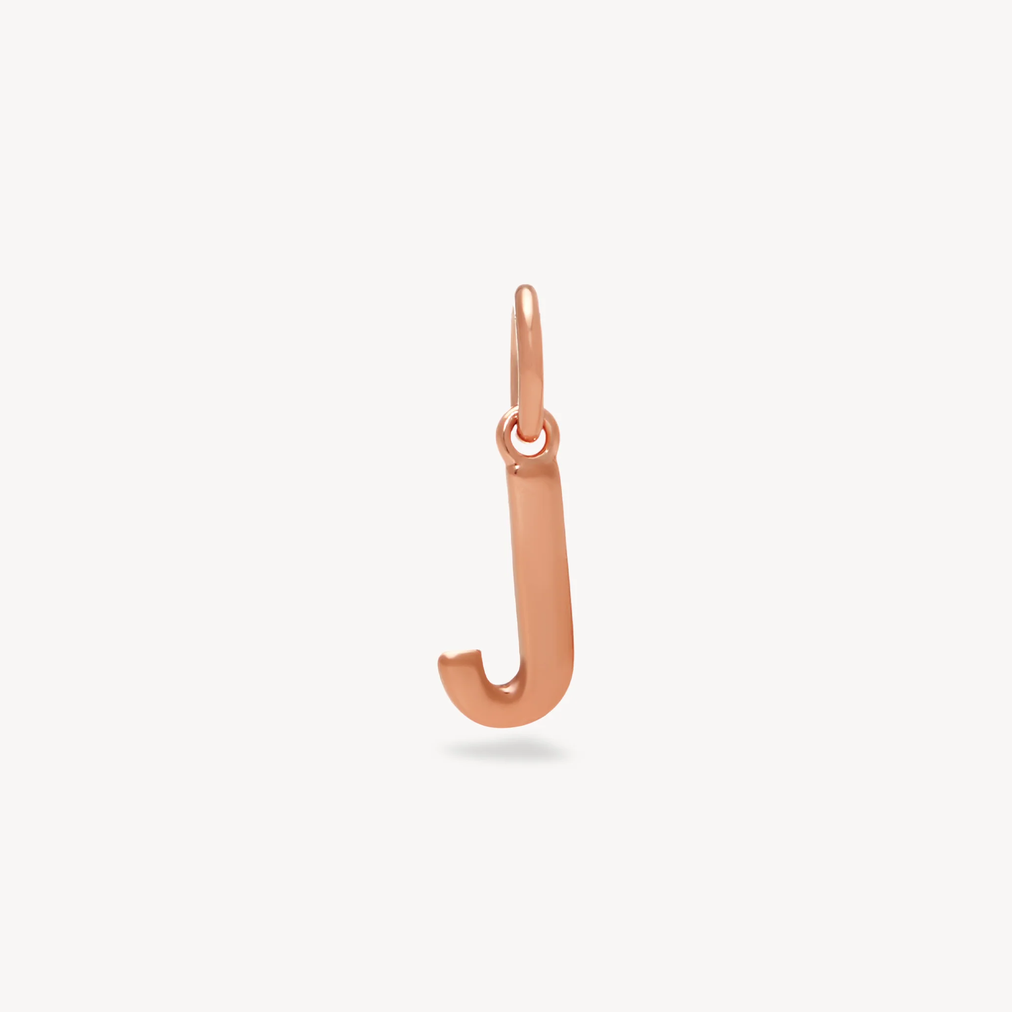 14k Rose Gold Vermeil Letter Charm - Image 13