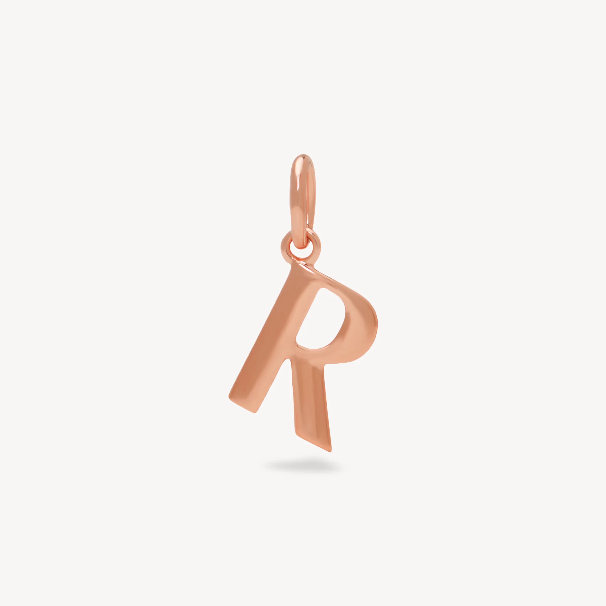 14k Rose Gold Vermeil Letter Charm - Image 21